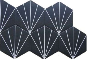 Carreau de porcelaine Select Track satiné 8 po x 9 po