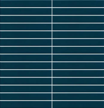 Mosaïque Stick Deep Navy mat 11.25 po x 11.75 po