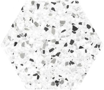 Carreau de porcelaine Tempo Noir satiné 8 po x 9.6 po