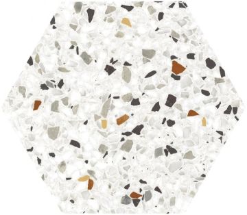 Carreau de porcelaine Tempo Mixte satiné 8 po x 9.6 po