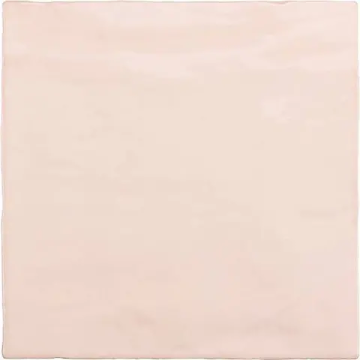 Carreau mural La Riviera Rose lustré 5 po x 5 po