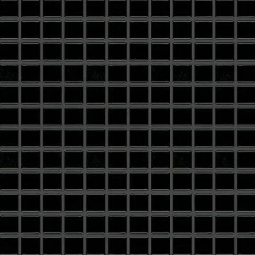 Mosaïque Basic Mosaic Black mat 12 po x 12 po