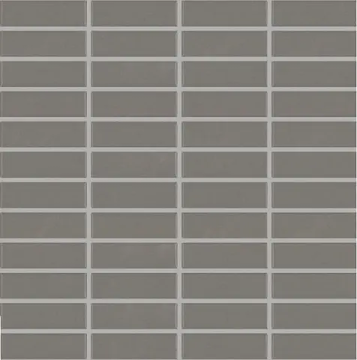 Mosaïque Basic Mosaic Bronze Grey satiné 12 po x 12 po