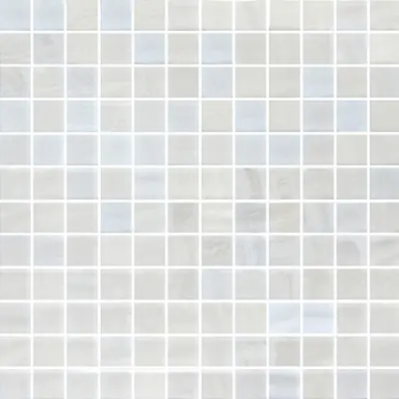 Mosaïque Opalo Blanc lustré 12 po x 12 po