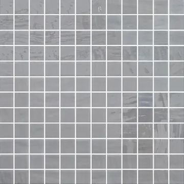 Mosaïque Opalo Gris lustré 12 po x 18 po