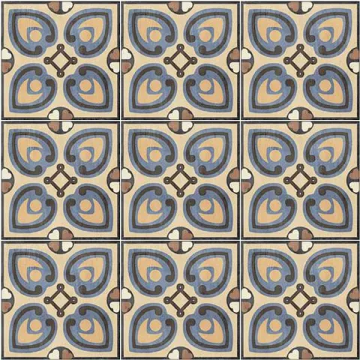 Carreau Patchwork Colors 02 mat 8 po x 8 po
