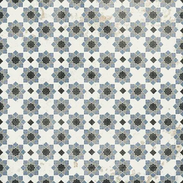 Carreau New Vintage Decoro 1 naturel 8 po x 8 po