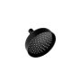 Pomme de douche 6 Rustik 1/8 po Noir