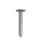 Bras de Fixation au Plafond avec garniture SquareOne Nickel pur PVS