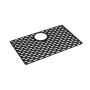 Tapis de silicone Bacia 27 po Noir onyx