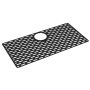 Tapis de silicone Bacia 33 po Noir onyx