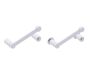 Pivot porte-papier hygiénique PORTO 137158 chrome poli