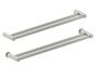barre à serviette double 24 po PORTO 137242 nickel brossé