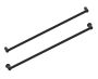 barre à serviette 30 po PORTO 137300 noir mat