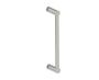 12 po poignée simple pour porte de douche en verre PORTO 1377512 nickel poli