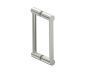 8 po poignée double pour porte de douche en verre PORTO 1377808 nickel brossé