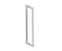 18 po poignée double pour porte de douche en verre PORTO 1377818 nickel poli
