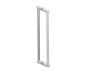 18 po poignée double pour porte de douche en verre PORTO 1377818 nickel brossé