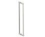 24 po poignée double pour porte de douche en verre PORTO 1377824 nickel brossé