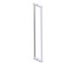 24 po poignée double pour porte de douche en verre PORTO 1377824 chrome poli