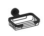 montage muraled panier porte-savon OSLO 144600 noir mat