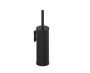 montage muraled ensemble brosse de toilette OSLO 144625 noir mat