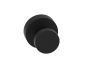 poignée simple pour porte de douche OSLO 1447503 noir mat