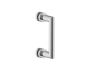 6 po poignée de porte de douche OSLO 1447506 nickel brossé