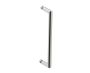 12 po poignée simple pour porte de douche SEVILLE 1887512 nickel brossé