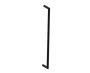 24 po poignée simple pour porte de douche SEVILLE 1887524 noir mat