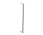 24 po poignée simple pour porte de douche SEVILLE 1887524 nickel poli