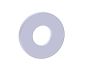 Round Large Rosette SEVILLE 188RDLG chrome poli