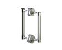 poignée double pour porte de douche 8 po WINDSOR 2247808 nickel poli