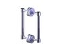 poignée double pour porte de douche 8 po WINDSOR 2247808 chrome poli