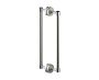 poignée double pour porte de douche 12 po WINDSOR 2247812 nickel poli