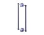 poignée double pour porte de douche 12 po WINDSOR 2247812 chrome poli