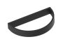Half Moon anneau porte-serviette BERLIN 232463 noir mat
