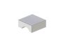 bouton d'armoire BERLIN 232700 nickel brossé