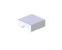 bouton d'armoire BERLIN 232700 chrome poli