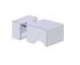 poignée simple pour porte de douche BERLIN 2327501 chrome poli