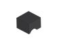 poignée simple pour porte de douche (Knob Only) BERLIN 2327503 noir mat
