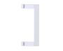 8 po poignée simple pour porte de douche BERLIN 2327508 chrome poli