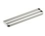 barre à serviette double 24 po BONN 238242 nickel brossé