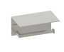 porte-papier hygiénique avec tablette LONDON 248159 nickel poli