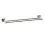 barre à serviette double 18 po LONDON 248182 nickel brossé