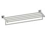 tablette porte-serviettes with 24 po barre à serviette LONDON 248442 nickel brossé