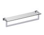 tablette en verre with 24 po barre à serviette LONDON 248678 chrome poli