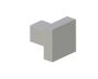bouton d'armoire LONDON 248700 nickel poli