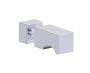 poignée simple pour porte de douche LONDON 2487501 chrome poli