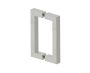 poignée double pour porte de douche 6 po LONDON 2487806 nickel brossé